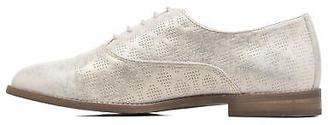 Dorking Women's Raquel 7090 Rounded toe Lace-up Shoes in Beige