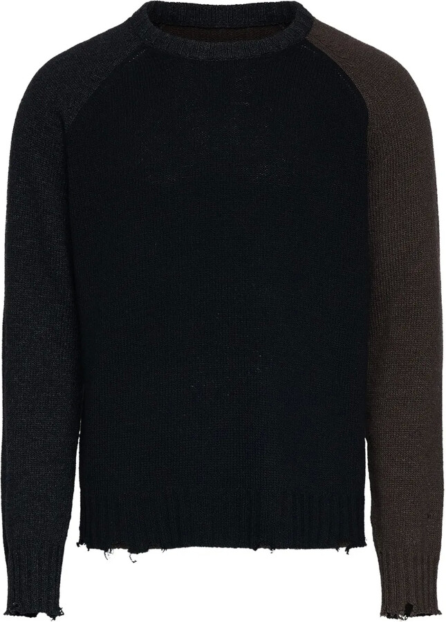 MM6 MAISON MARGIELA Distressed-Hem Jumper