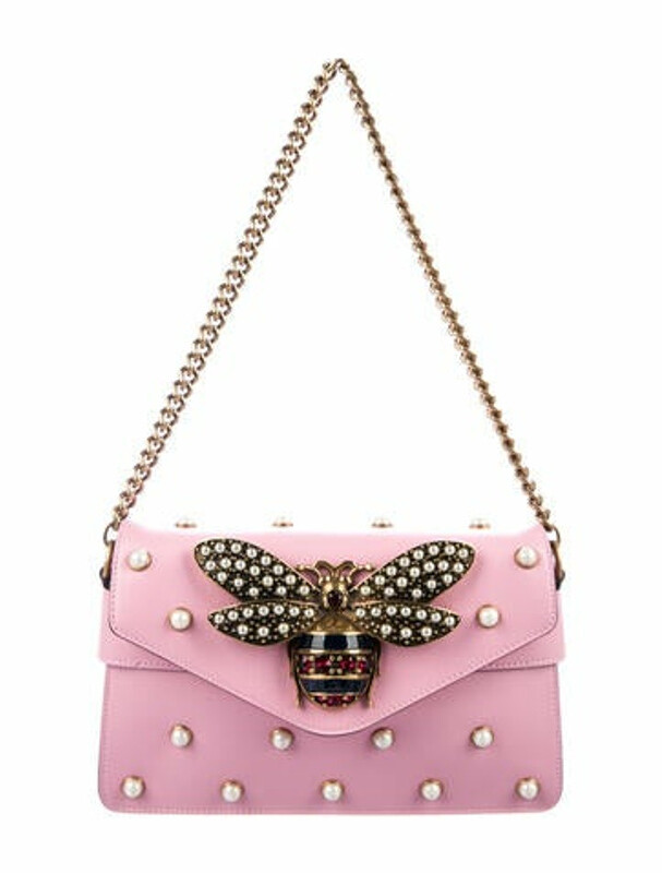gucci bee bag pink
