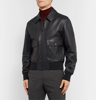 HUGO BOSS Gonel Leather Jacket