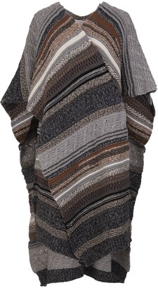 ポンチョ・ケープ CHLOE WOOL AND CASHMERE OVERSIZED CAPE Chloé wool-blend Hooded Cape | Black | FARFETCH