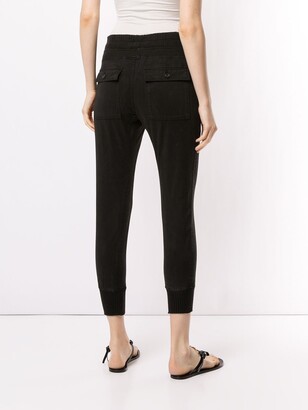 James Perse Slim-Fit Cropped Trousers
