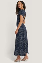 Thumbnail for your product : NA-KD Short Sleeve Open Back Dress