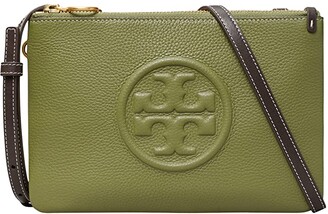 Tory Burch Perry Bombe Color-Block Double-Zip Mini Bag - ShopStyle