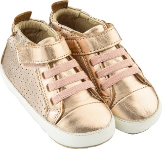 Old Soles Cheer Bambini Sneakers, Copper/White