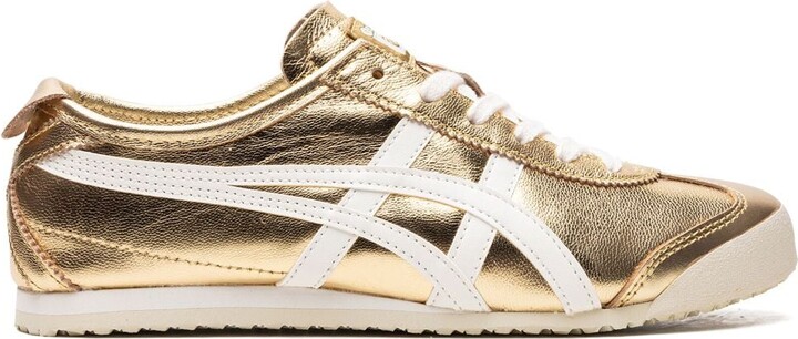 Onitsuka Tiger by Asics Mexico 66™ "Gold/White" sneakers - ShopStyle
