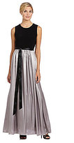 Thumbnail for your product : Betsy & Adam Sleeveless Charmeuse Gown