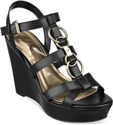 Thumbnail for your product : Marc Fisher Genre Platform Wedge Sandals