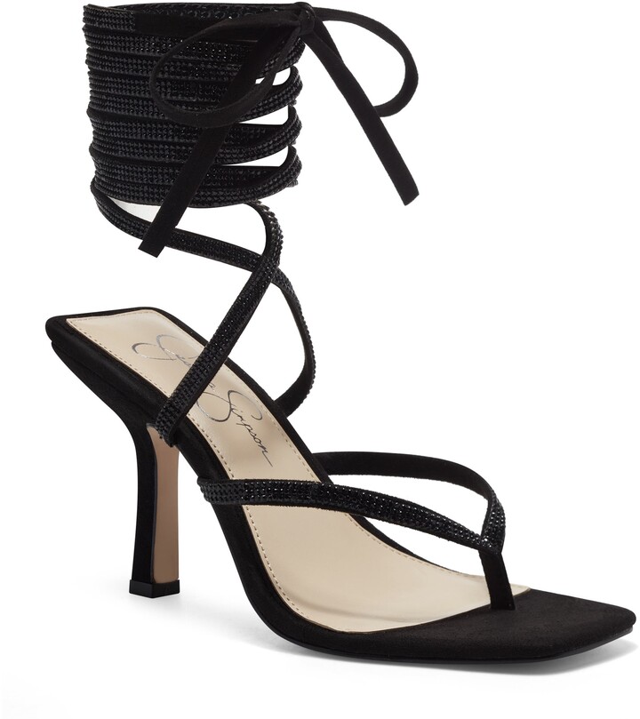 sandals with wrap around straps