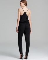 Thumbnail for your product : Milly Jumpsuit - Stretch Crepe Racerback