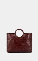 Thumbnail for your product : Barneys New York WOMEN'S CIRCULAR-HANDLE LEATHER TOTE BAG - BROWN