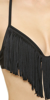 Thumbnail for your product : Luli Fama Cosita Buena Fringe Bikini Top