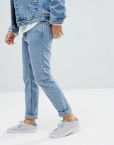 Thumbnail for your product : Weekday Sunday Tapered Fit Jeans Bate Blue