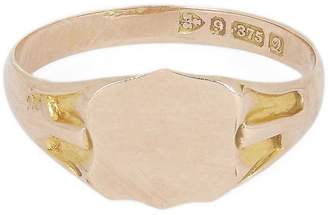 Annina Vogel Gold Crest Signet Ring