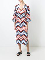 Thumbnail for your product : Kenzo chevron midi dress