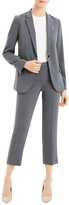 Thumbnail for your product : Theory Staple Classic Crepe Single-Button Blazer