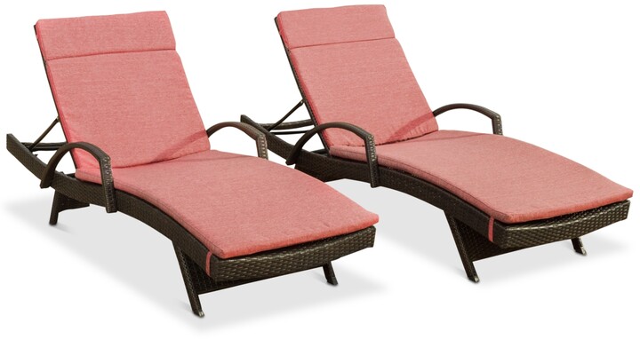 Harrison Outdoor Chaise Lounge (Set Of 2)