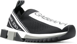 Dolce & Gabbana Sorrento logo slip-on sneakers