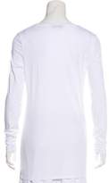 Thumbnail for your product : White + Warren Long Sleeve Scoop Neck Top w/ Tags