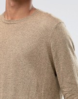 Thumbnail for your product : ASOS Crew Neck Sweater with Curved Hem
