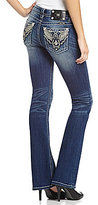 Thumbnail for your product : Miss Me Embellished-Pocket Bootcut Jeans