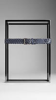 Thumbnail for your product : Burberry Woven Leather Belt