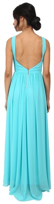 Laundry by Shelli Segal Open Back Gown