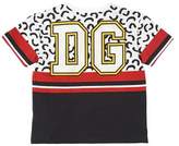 Thumbnail for your product : Dolce & Gabbana King Of Hearts Cotton Jersey T-Shirt