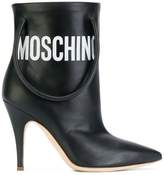 Moschino handbag strap ankle boots 