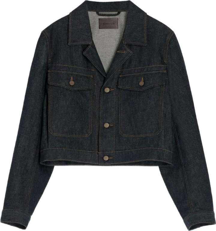 Lemaire Button-Fastening Patch-Pocket Denim Jacket