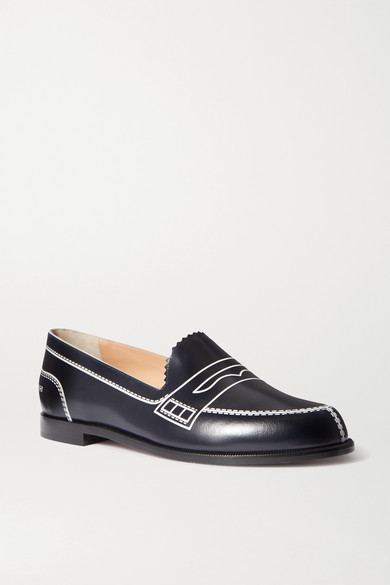 louboutin loafers womens