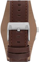 Thumbnail for your product : Fossil 'Sport' Chronograph Leather Cuff Watch, 44mm