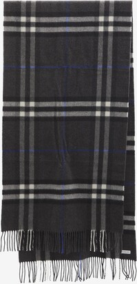 【送料&関税込】Burberry Vintage Check Fringed-edge Scarf - BURBERRY Fringed checked cashmere scarf | NET-A-PORTER