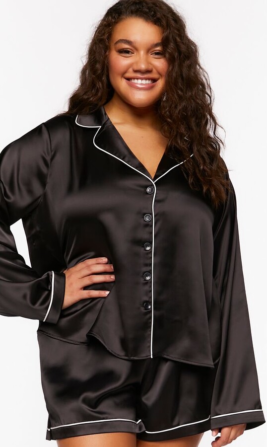 Women's Black Pajamas, Jackets & Coats
