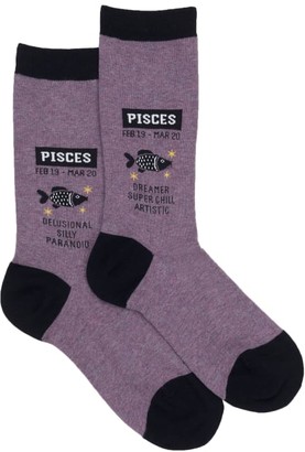 Hot Sox Pisces Crew Socks