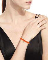 Thumbnail for your product : Sydney Evan Carnelian Bead & 14k Texas Charm Bracelet