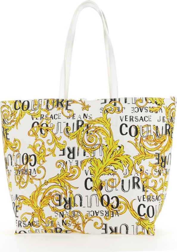 Versace Jeans Couture Barocco Printed Tote Bag - ShopStyle