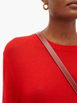 Thumbnail for your product : Jil Sander Round-neck Wool Sweater - Red