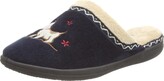 Thumbnail for your product : Padders Scotty Wide Fitting Open Back Womens Memory Foam Slippers (4 UK