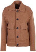 Single-Breasted Tailored Coat 