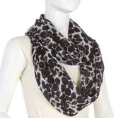 Thumbnail for your product : Nine West Leopard Print Scarf