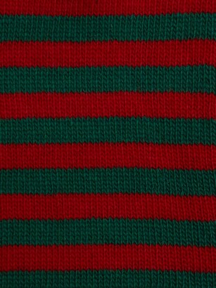 Gucci Rudolph Striped-wool Socks - Green Multi