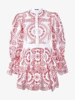 Thumbnail for your product : Alexander McQueen broderie anglaise poplin dress