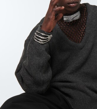 Raf Simons Fair Isle jacquard sweater