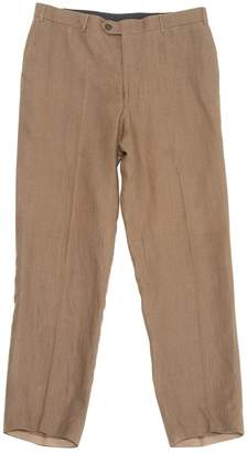 Corneliani \N Brown Linen Trousers