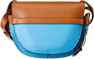 Loewe Gate Small Colorblocked Leather Shoulder Bag