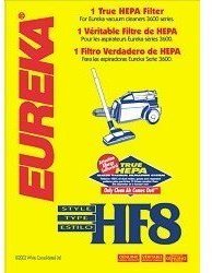 Eureka MM (Formerly HF8) HEPA Filter 1 Pack (PN 60666)