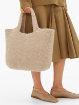 Thumbnail for your product : LAUREN MANOOGIAN Oval Knitted Tote - Beige