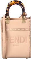 Thumbnail for your product : Fendi Sunshine Mini Leather Tote