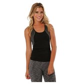 Thumbnail for your product : Electric Yoga Trimming tank featuring snake-like printed graphics along the sides. Racerback made of stretch fabric. Looks super fun when paired with our grey compression long cropped leggings.